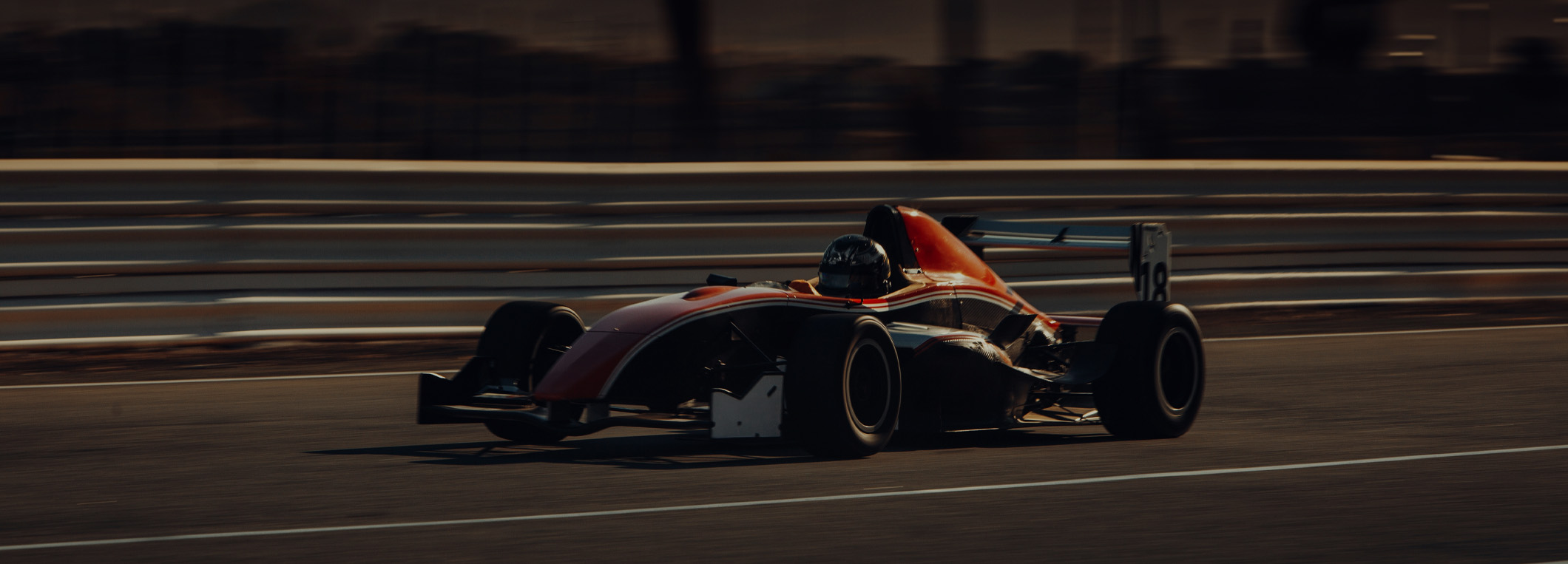 Image showing formula 1 car go fast